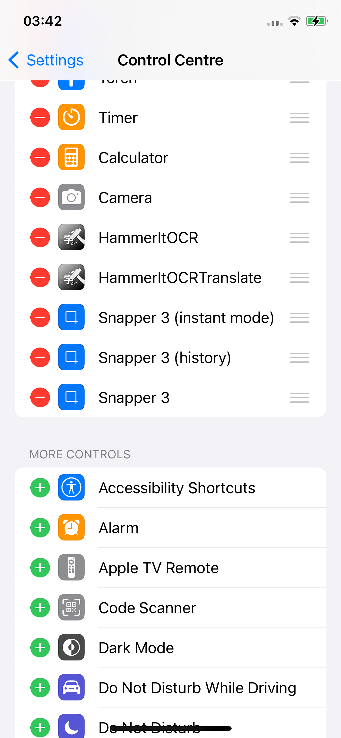 Snapper 3 Tweak Screenshot