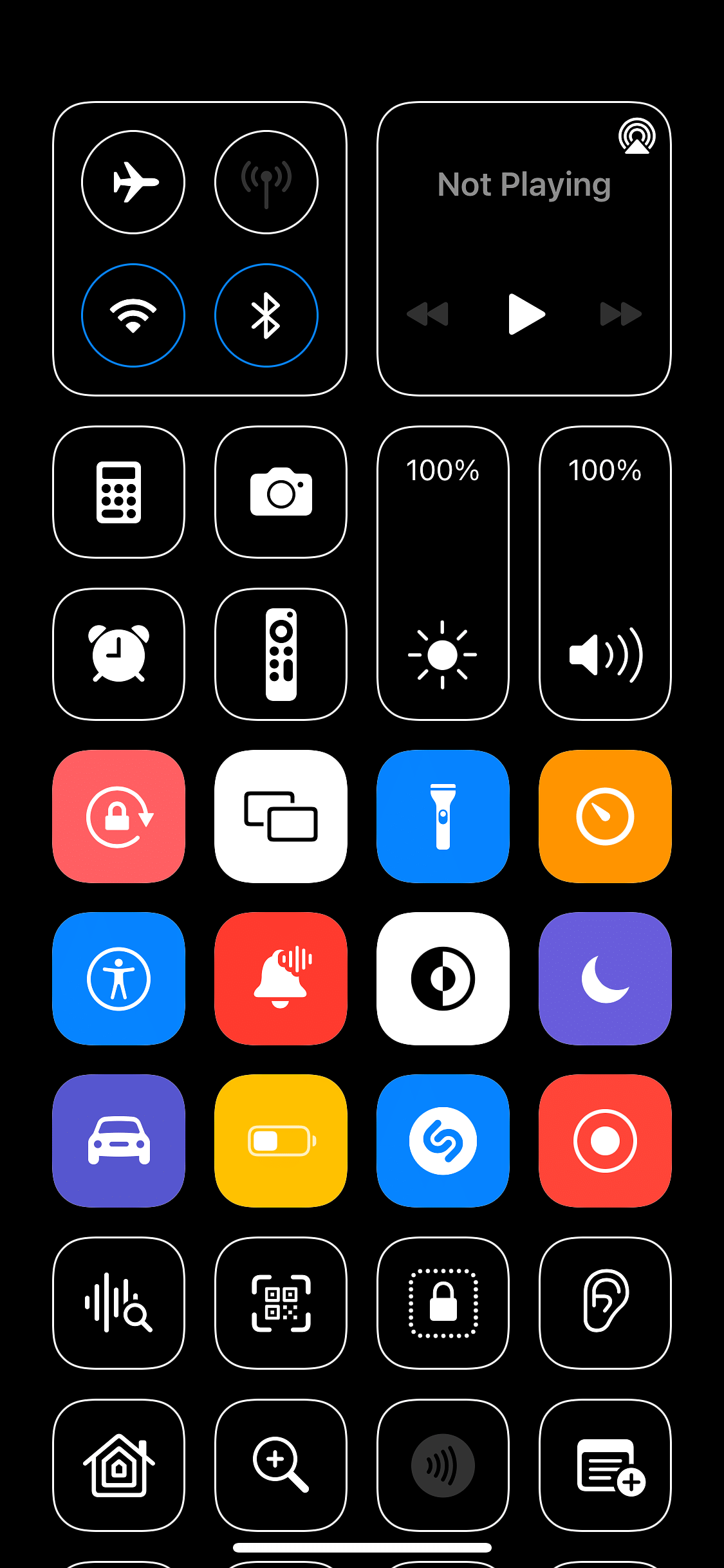 CustomizeCC Tweak Screenshot