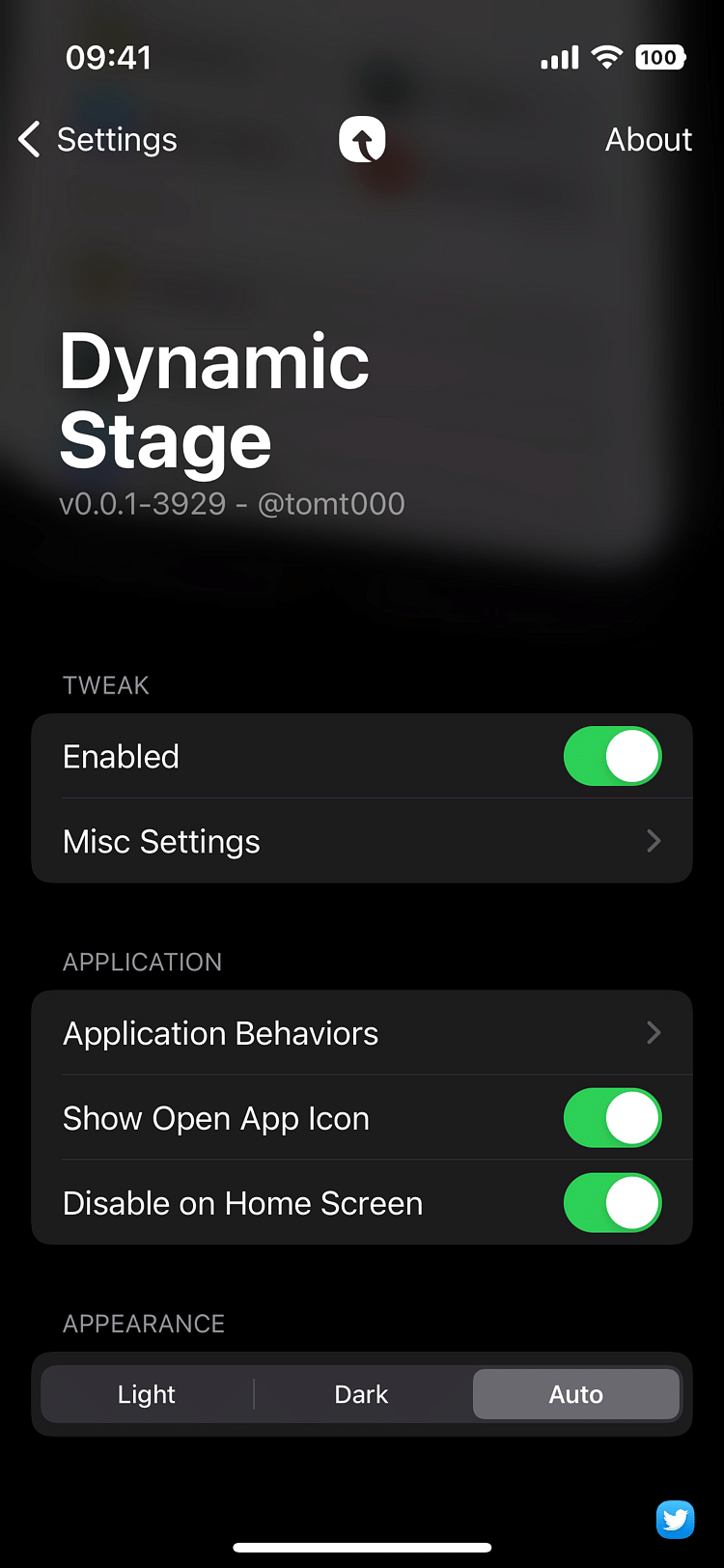 Dynamic Stage Tweak Screenshot