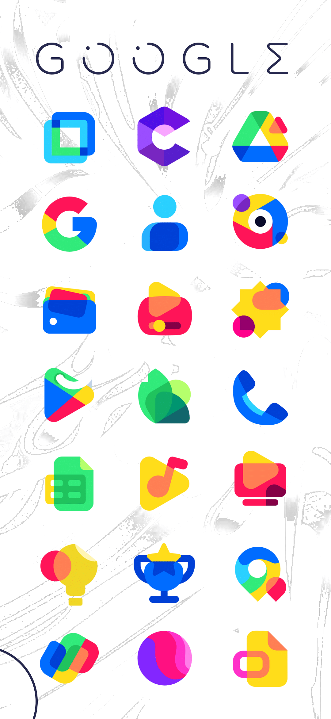 HEPTA Theme, Icons, Settings, Badges Tweak Screenshot