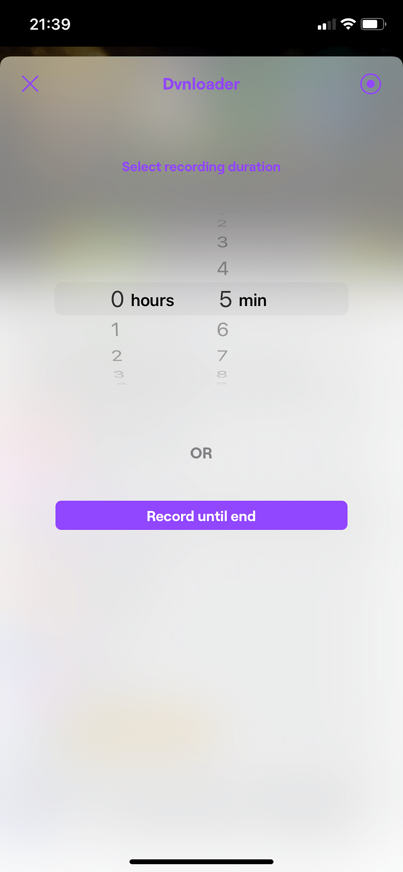 TwitchDvnloader Tweak Screenshot