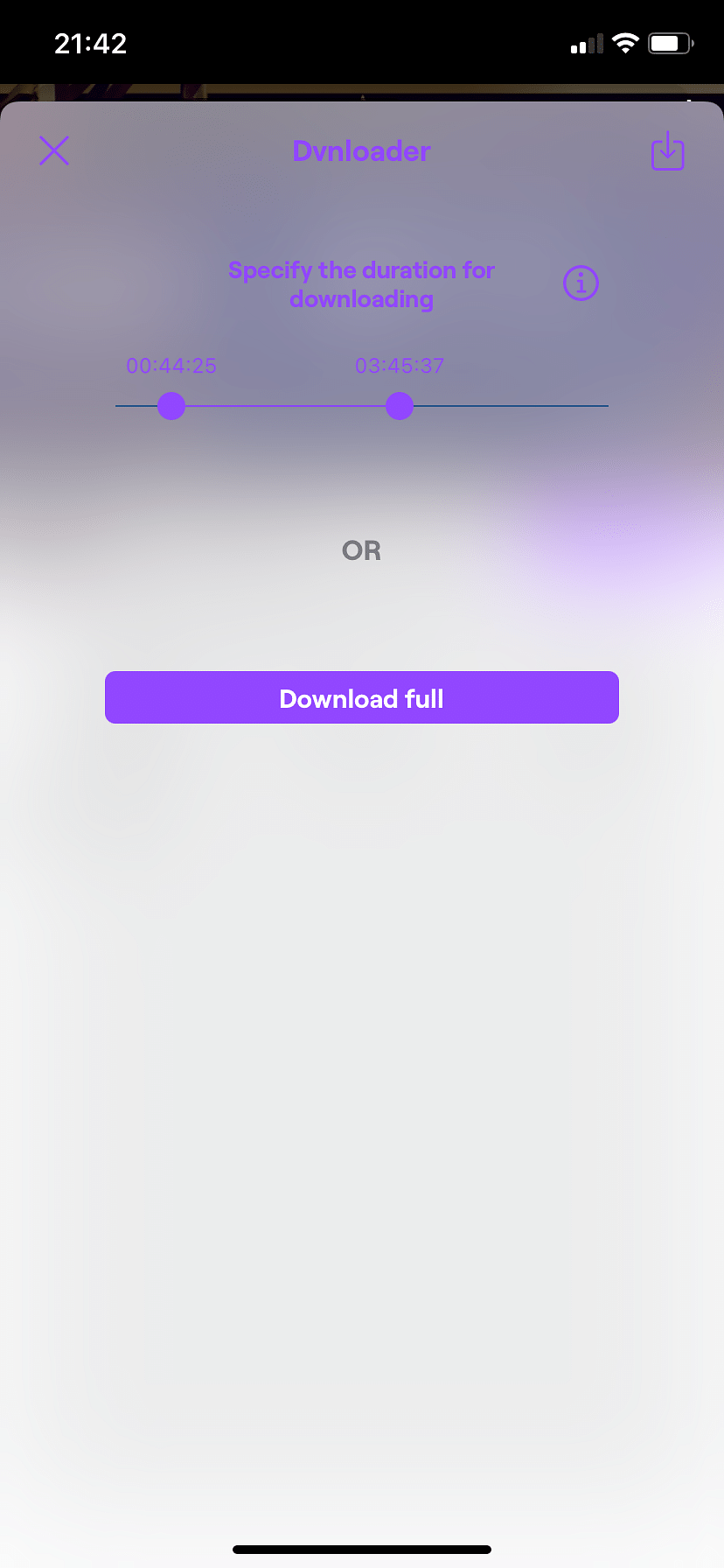 TwitchDvnloader Tweak Screenshot