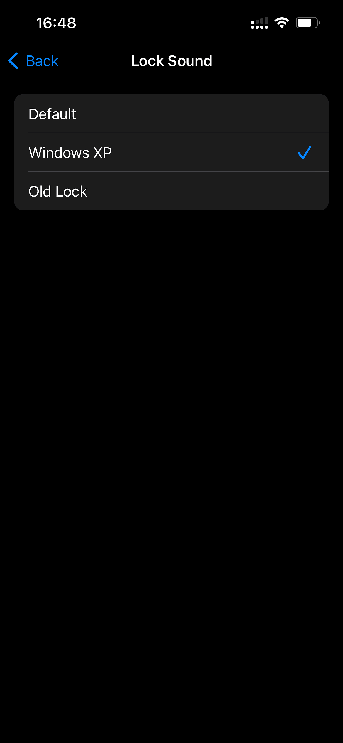 Lock Master Tweak Screenshot