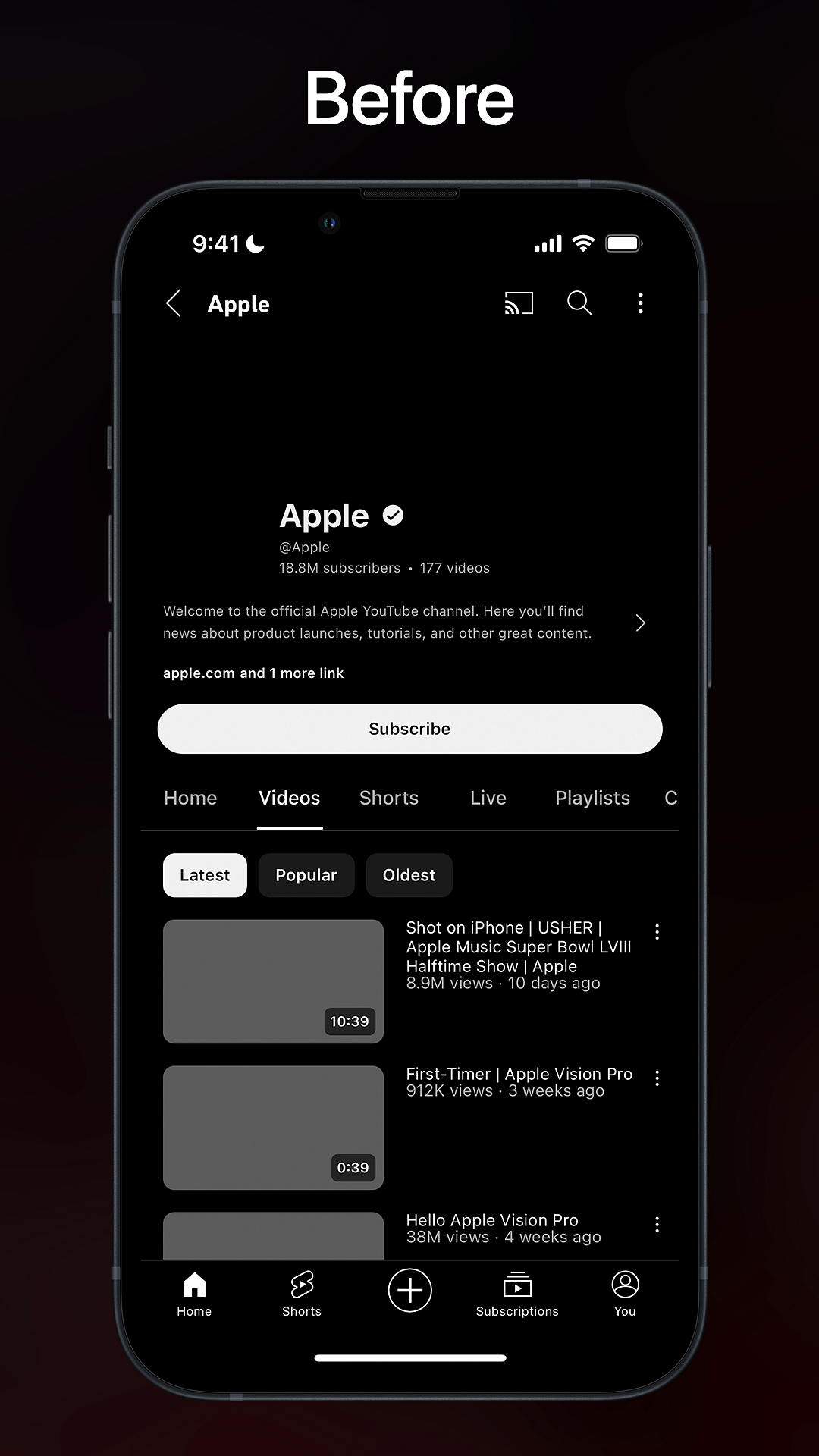 YouTube Fix Tweak Screenshot