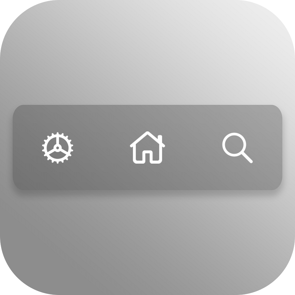 Floating Tab bar for iOS devices.