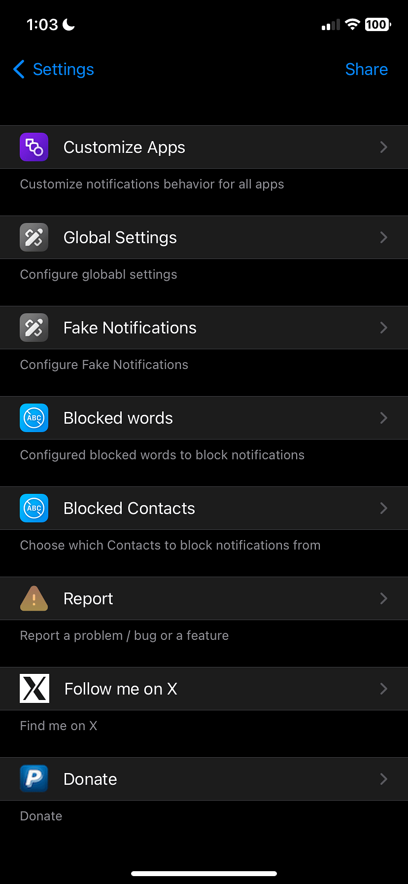 SmartNotifications iOS16