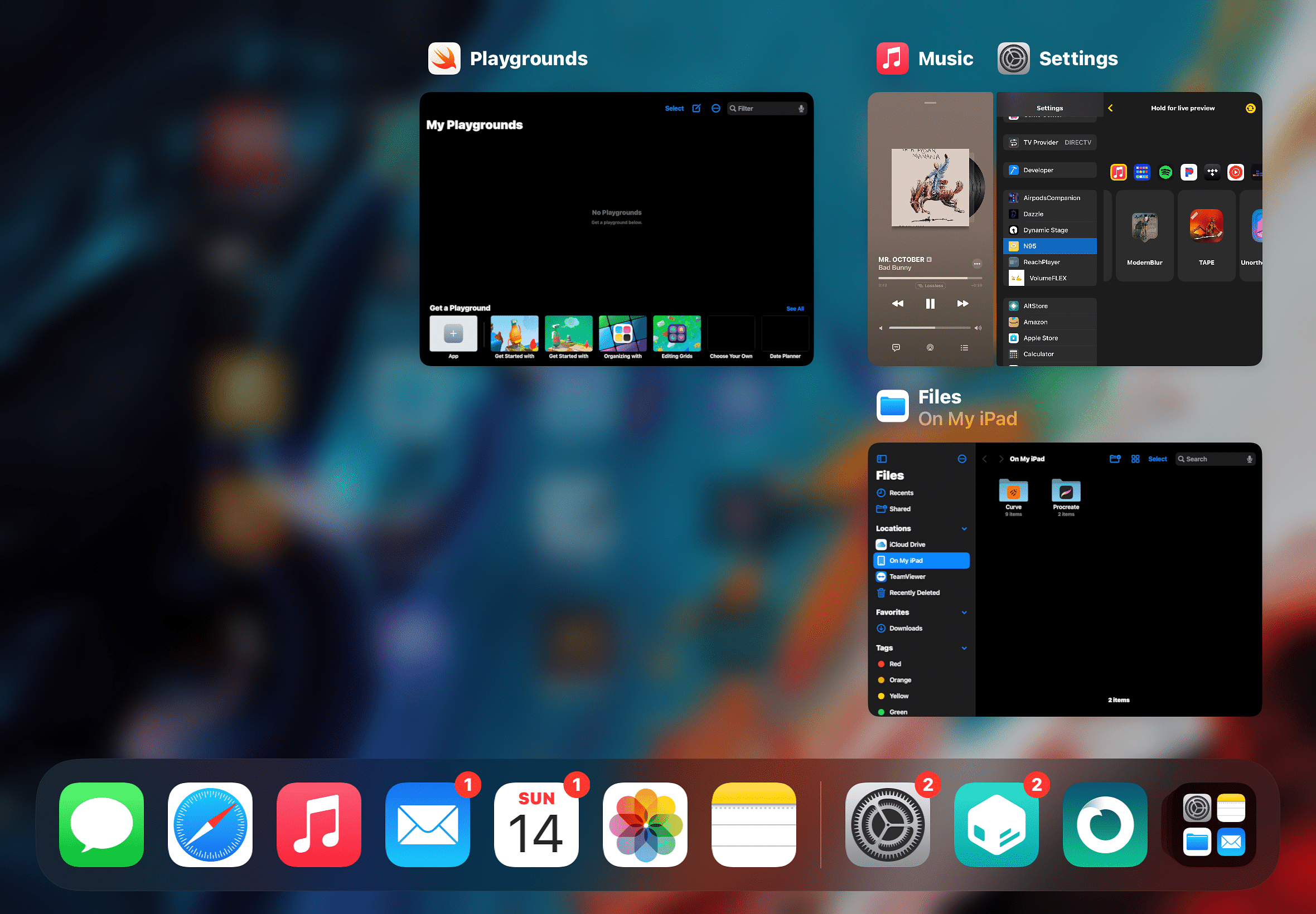 SplitViewEverywhere Tweak Screenshot