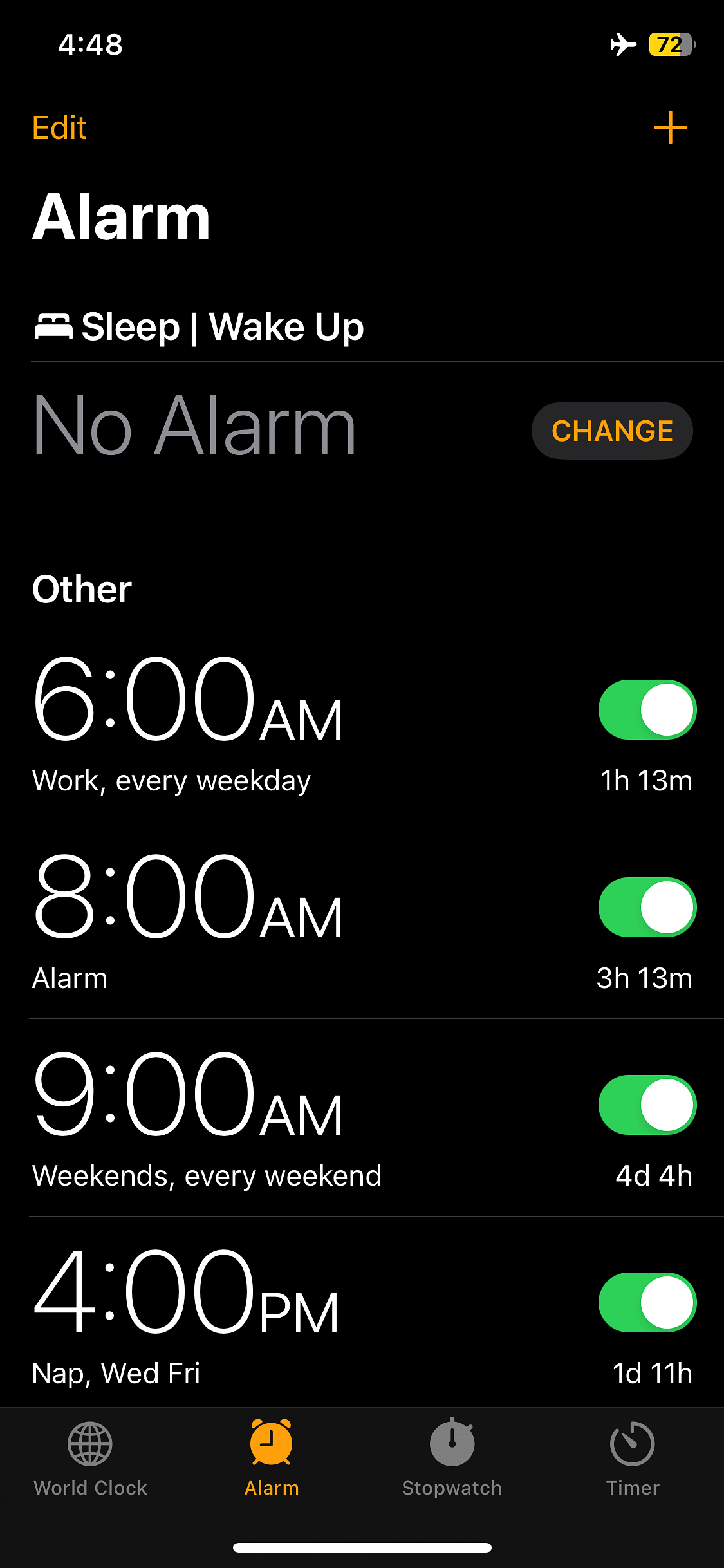 NextAlarmSX Tweak Screenshot