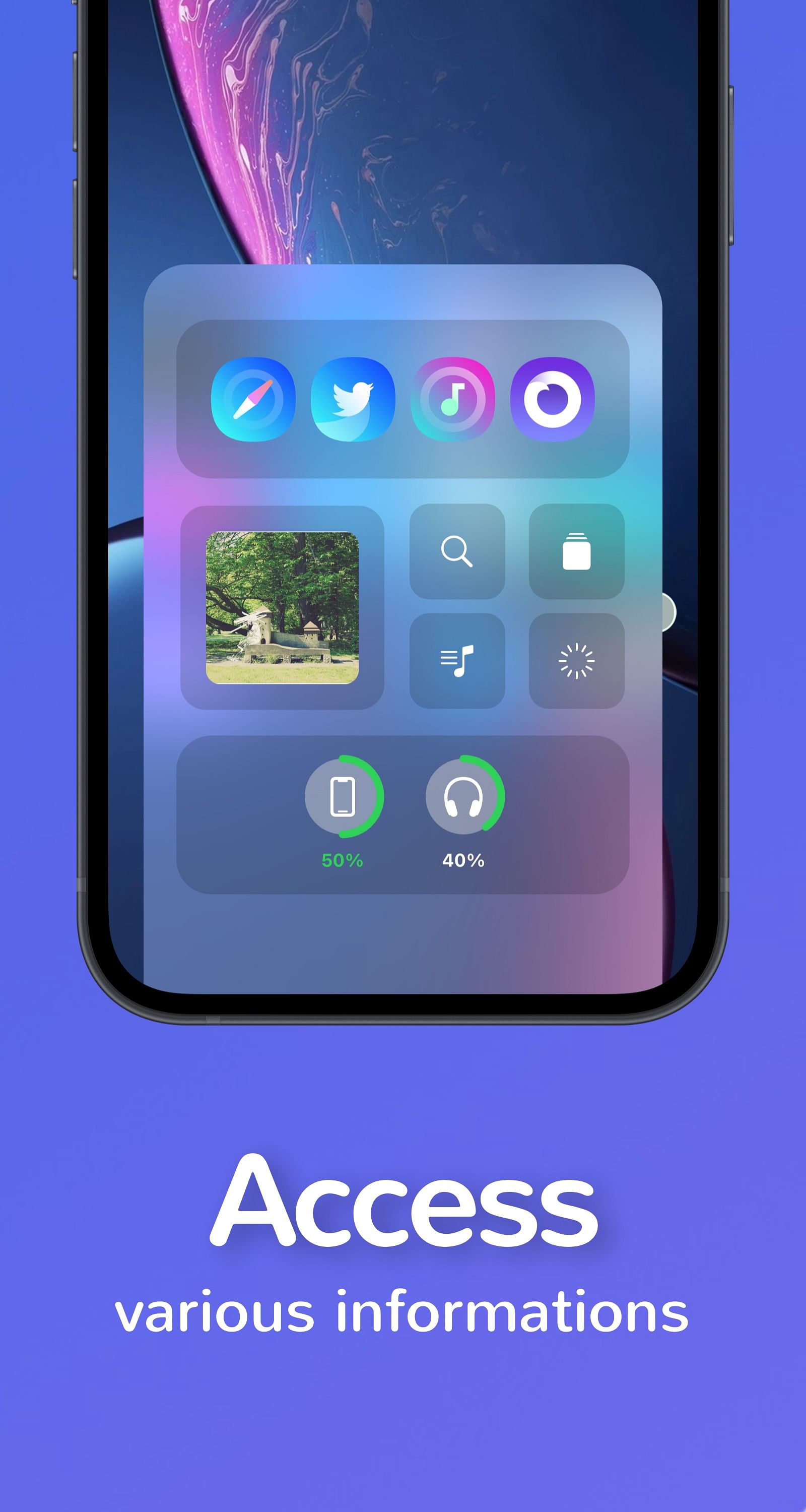 Verxina Tweak Screenshot