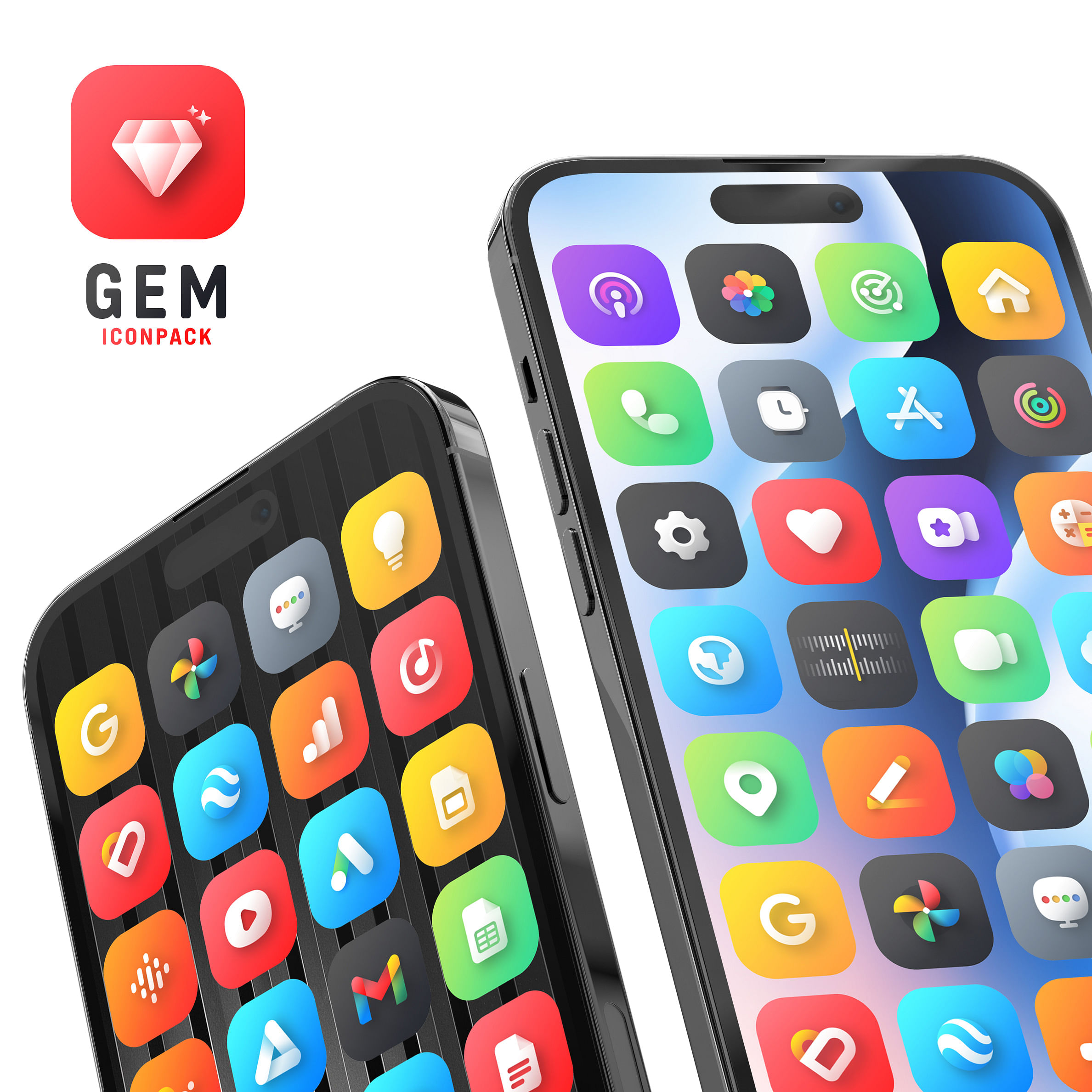 Gem Icons Tweak Screenshot