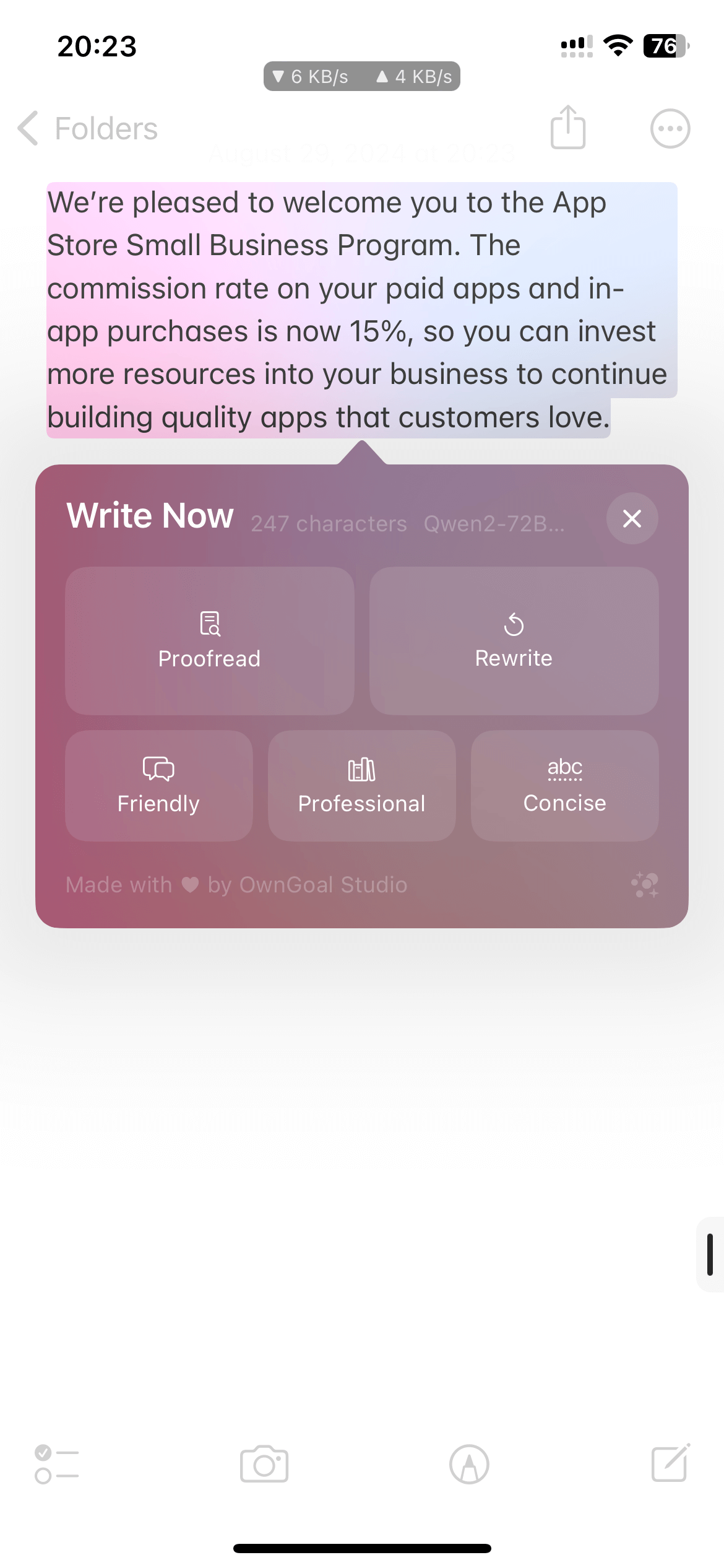 Write now lite havoc repo