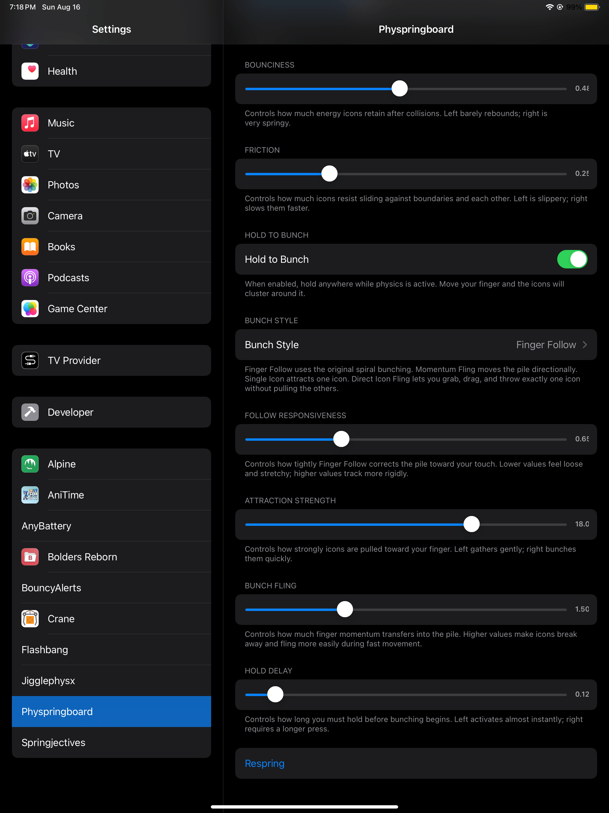 Physpringboard official package screenshot 5